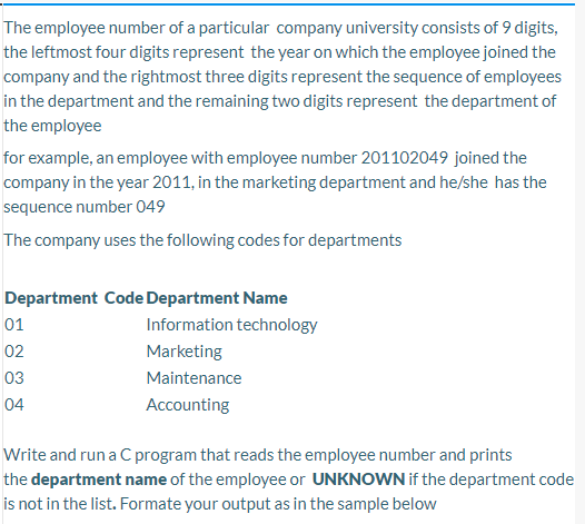 Solved The employee number of a particular company | Chegg.com