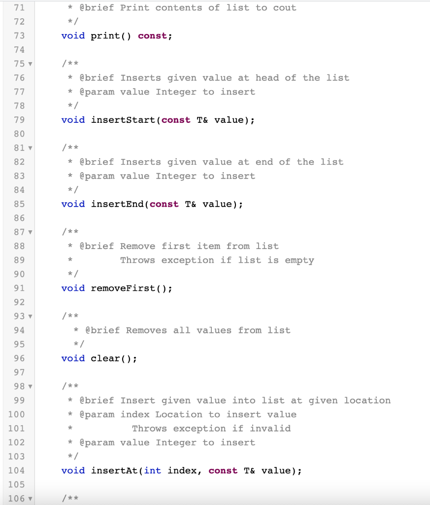 C++. LinkedListClass - CopyConstructor Write the code | Chegg.com