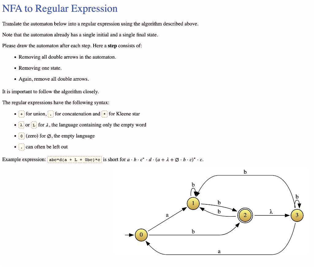 Solved Let Σ={a,b}. Write A Regular Expression That | Chegg.com