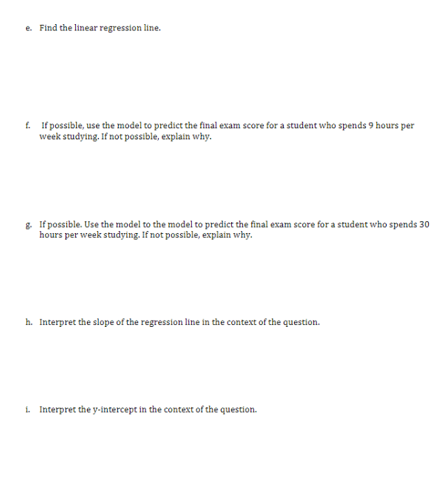 Solved You must SHOW YOUR WORK on each part for full credit. | Chegg.com
