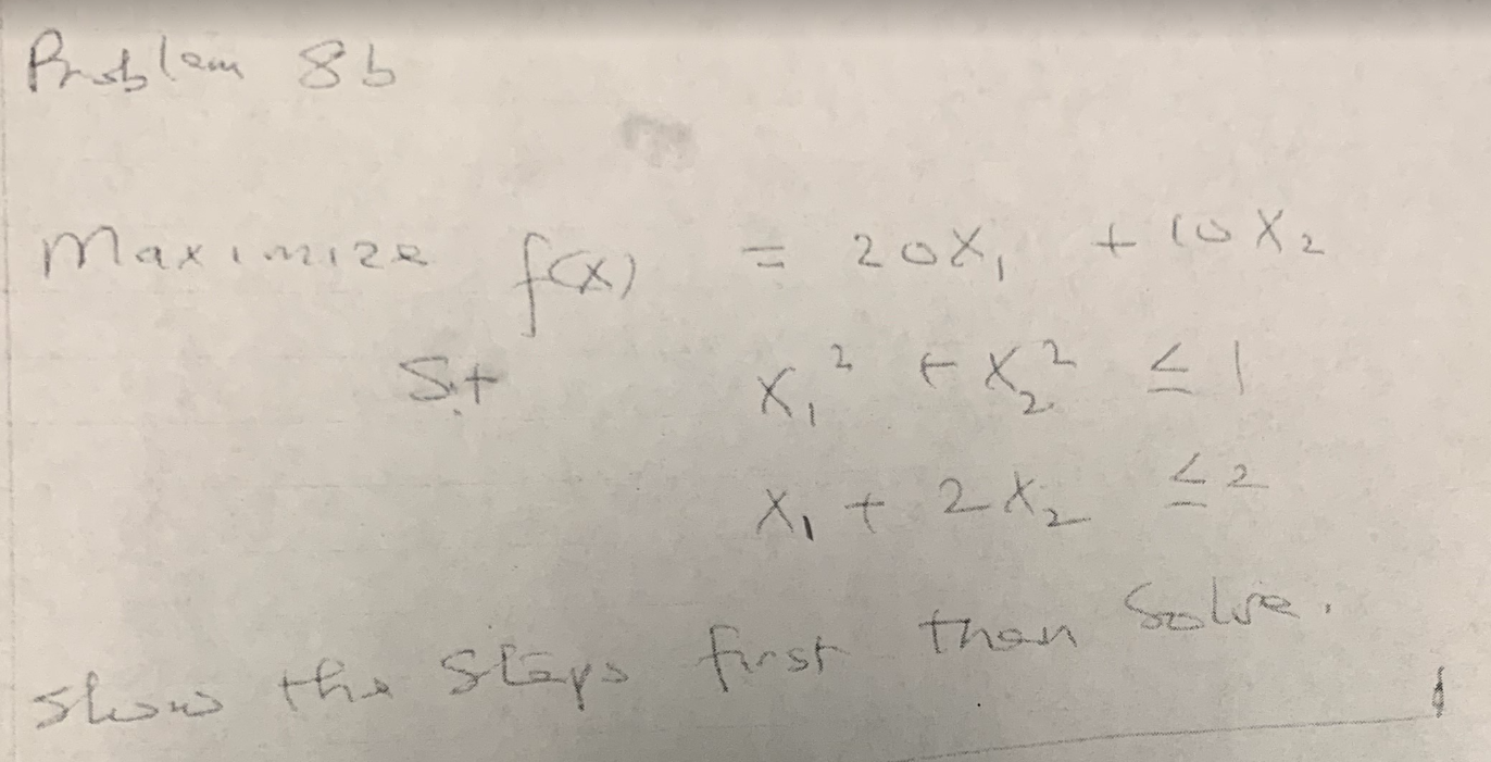 Solved Problem 8bMaximize | Chegg.com