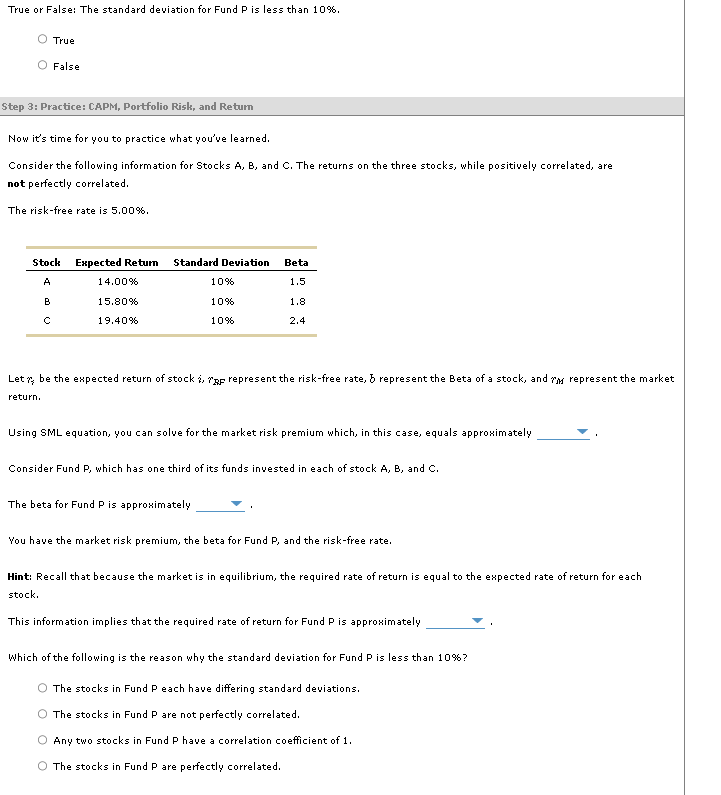2-capm-portfolio-risk-and-return-formula-chegg