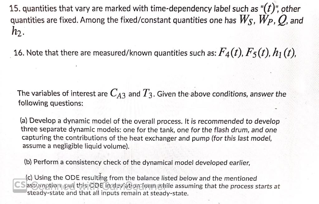 A binary mixture made of a light component A and a | Chegg.com