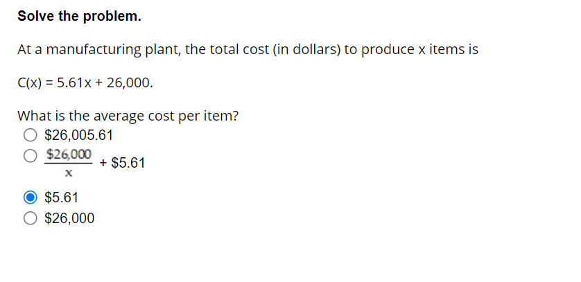 Solved Solve the problem. At a manufacturing plant, the | Chegg.com