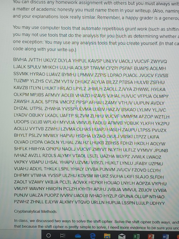 You can discuss any homework assignment with others but you must always writ a matter of academic honesty you must name them
