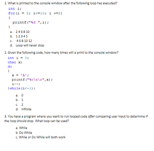 Solved 1. What is printed to the console window after the | Chegg.com