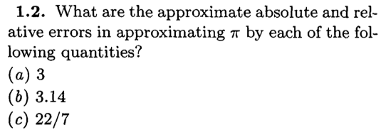 Solved 1.2. What are the approximate absolute and rel- ative | Chegg.com