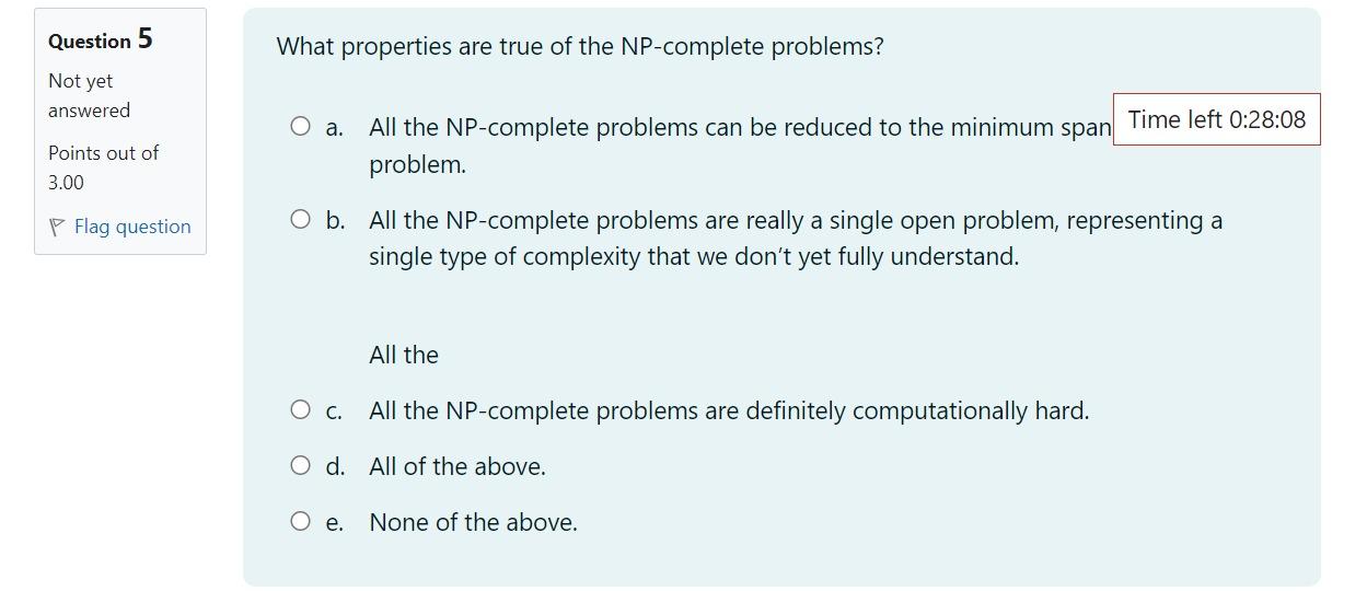 Solved Question 9 Not yet answered Points out of 3.00 Flag | Chegg.com