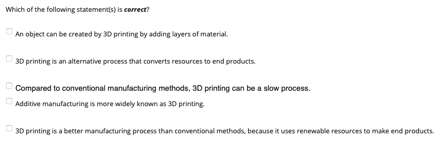 Solved Which of the following statement(s) is correct? An | Chegg.com