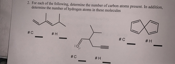Solved 2. For each of the following, determine the number of | Chegg.com