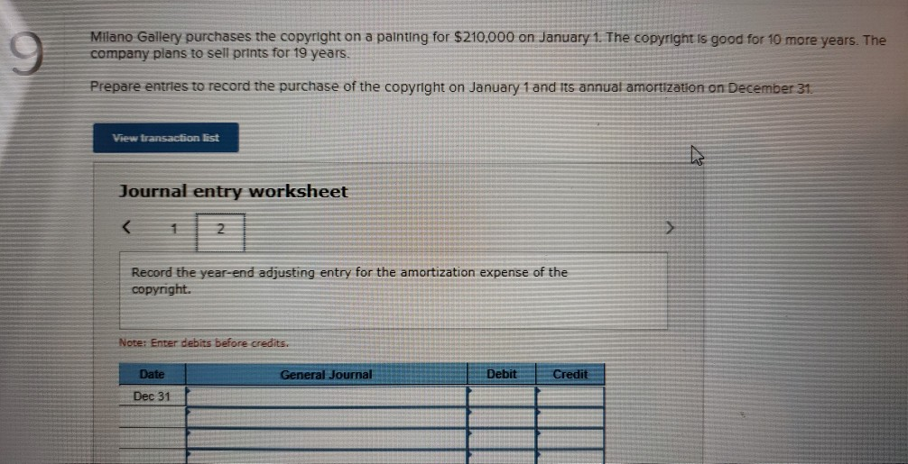 Solved Milano Gallery purchases the copyright on a painting | Chegg.com