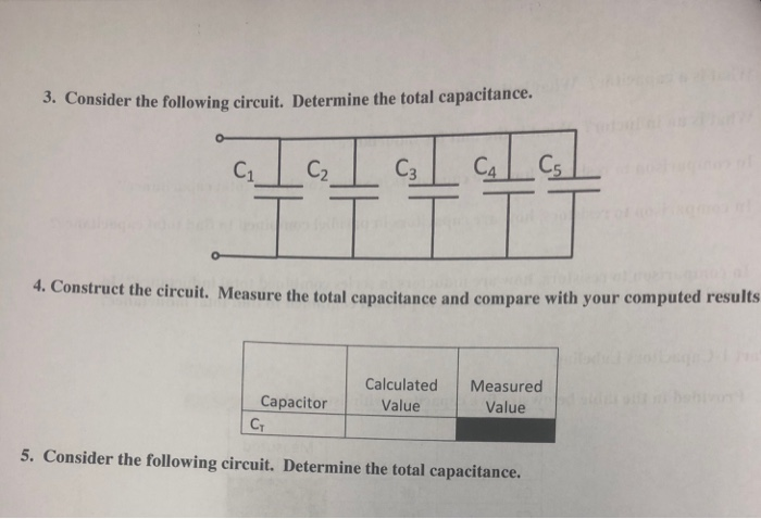 Total Capacitance Sample Problems Solved Determine the total capcitance. Show all work. if | Chegg.com