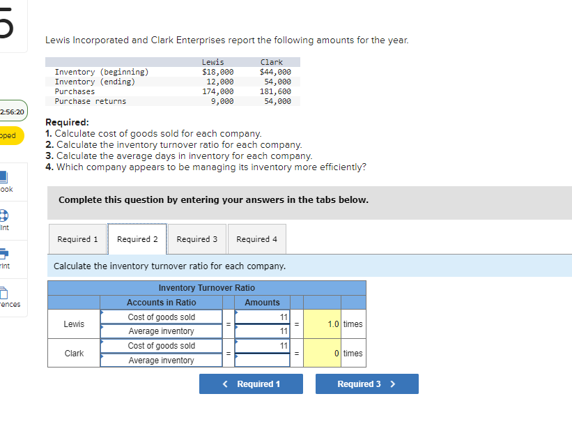 Solved Lewis Incorporated and Clark Enterprises report the | Chegg.com