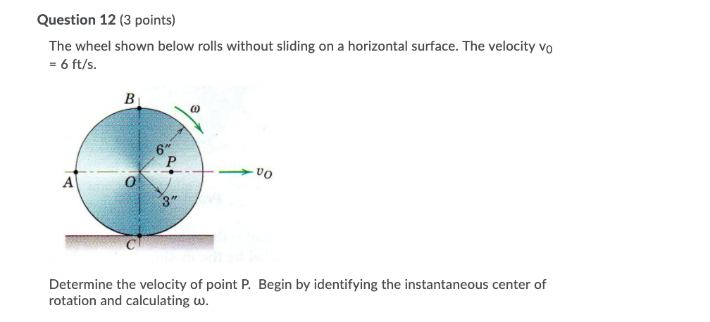 Solved Question 11 (3 points) The flywheel shown below is | Chegg.com