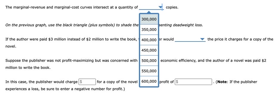 Solved The author is paid $2 million to write the novel, and | Chegg.com