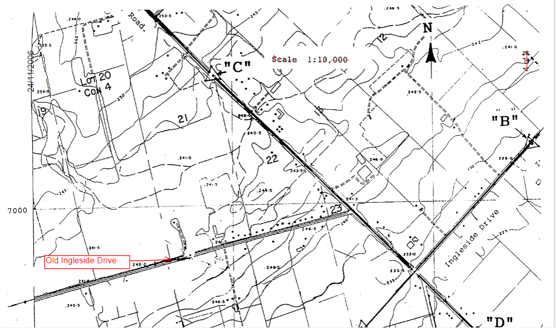 Solved Ingleside Drive is being realigned at Montgomery Road