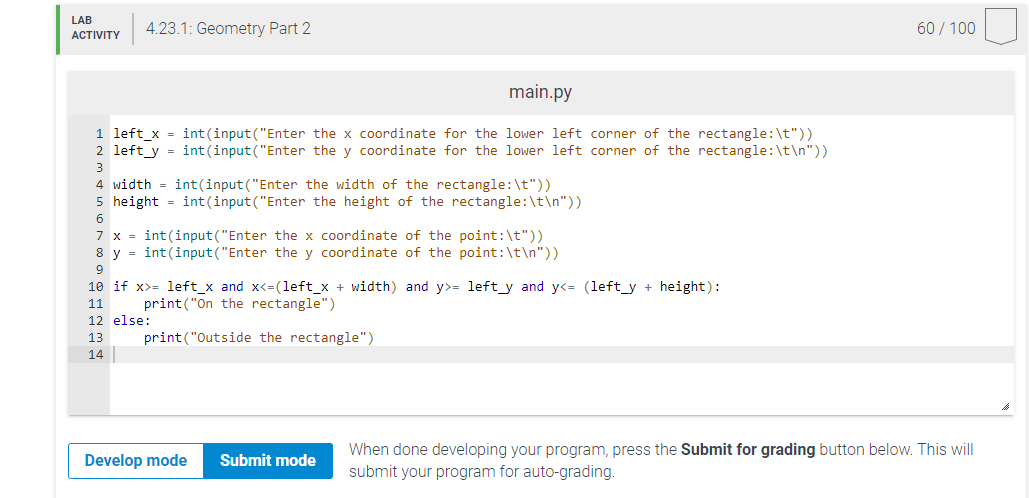 Solved 4.23 Geometry Part 2 Create the design for | Chegg.com