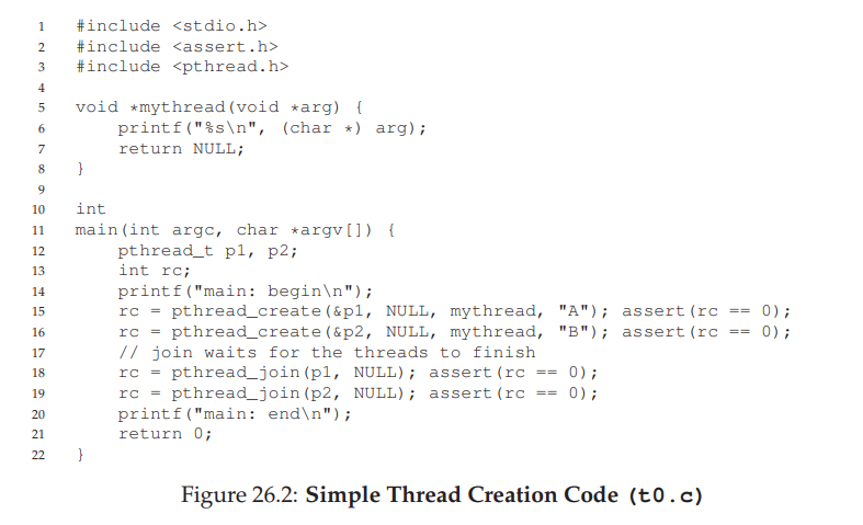 Solved In the code of Fig. 26.2, how many threads run? | Chegg.com