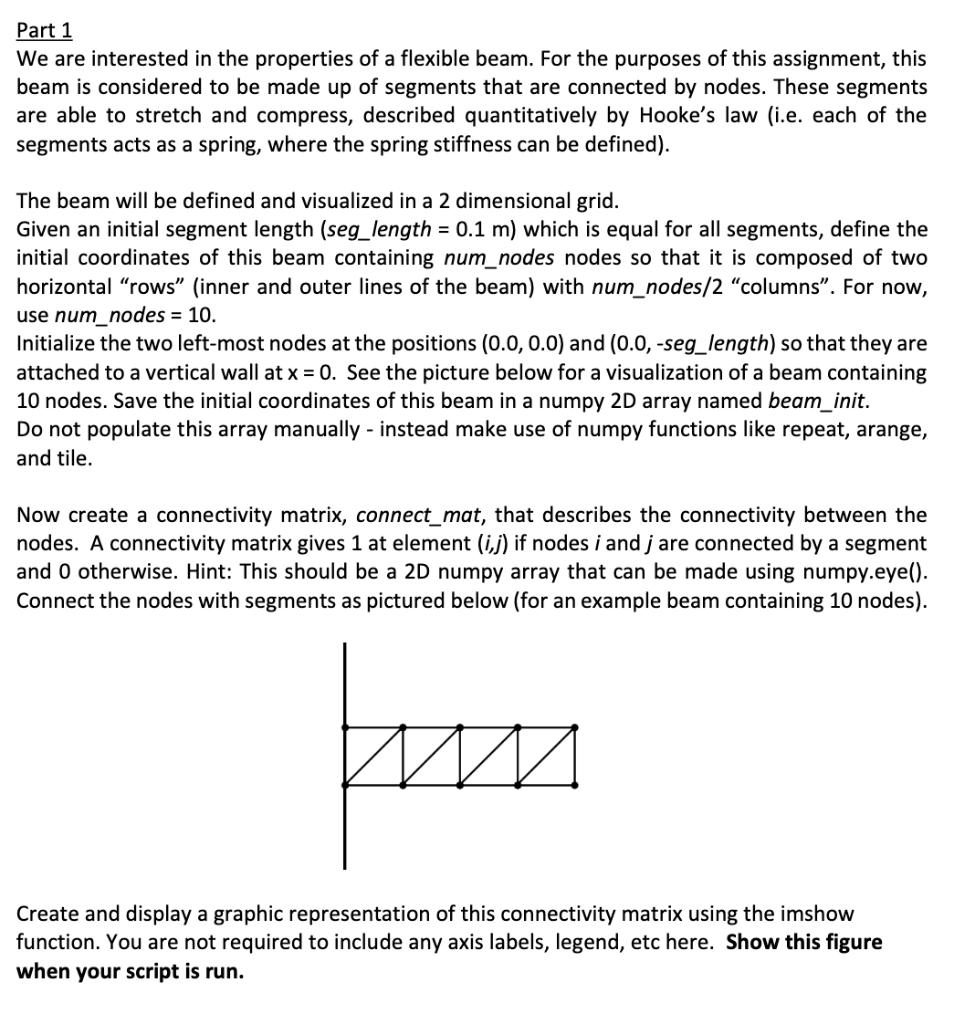 Part 1 We are interested in the properties of a | Chegg.com