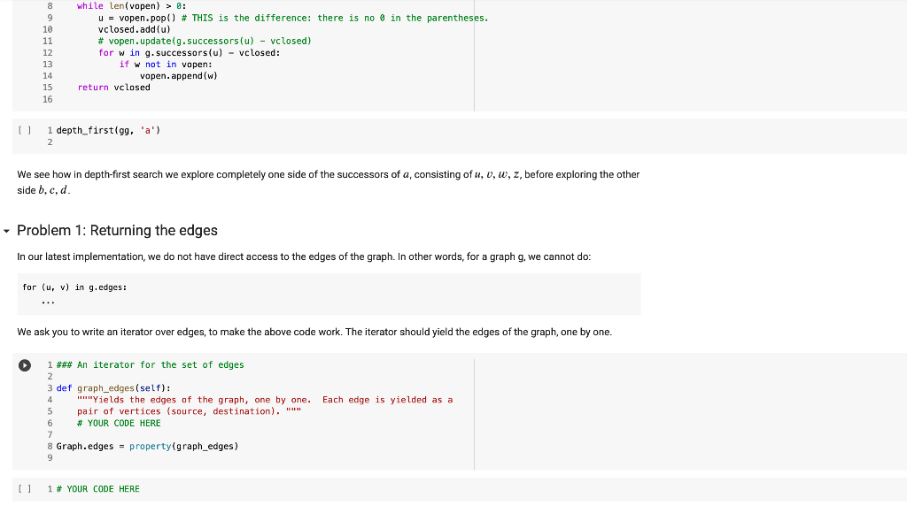 Solved A (directed) graph G = (V, E) consists of a set of | Chegg.com