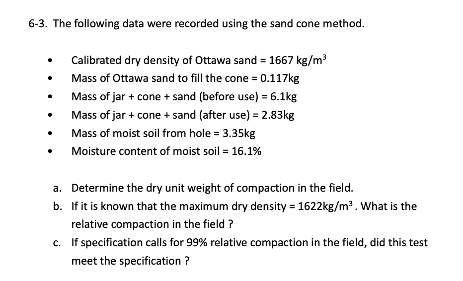 Density Of Sand In Kg/m3: All you Need to Know