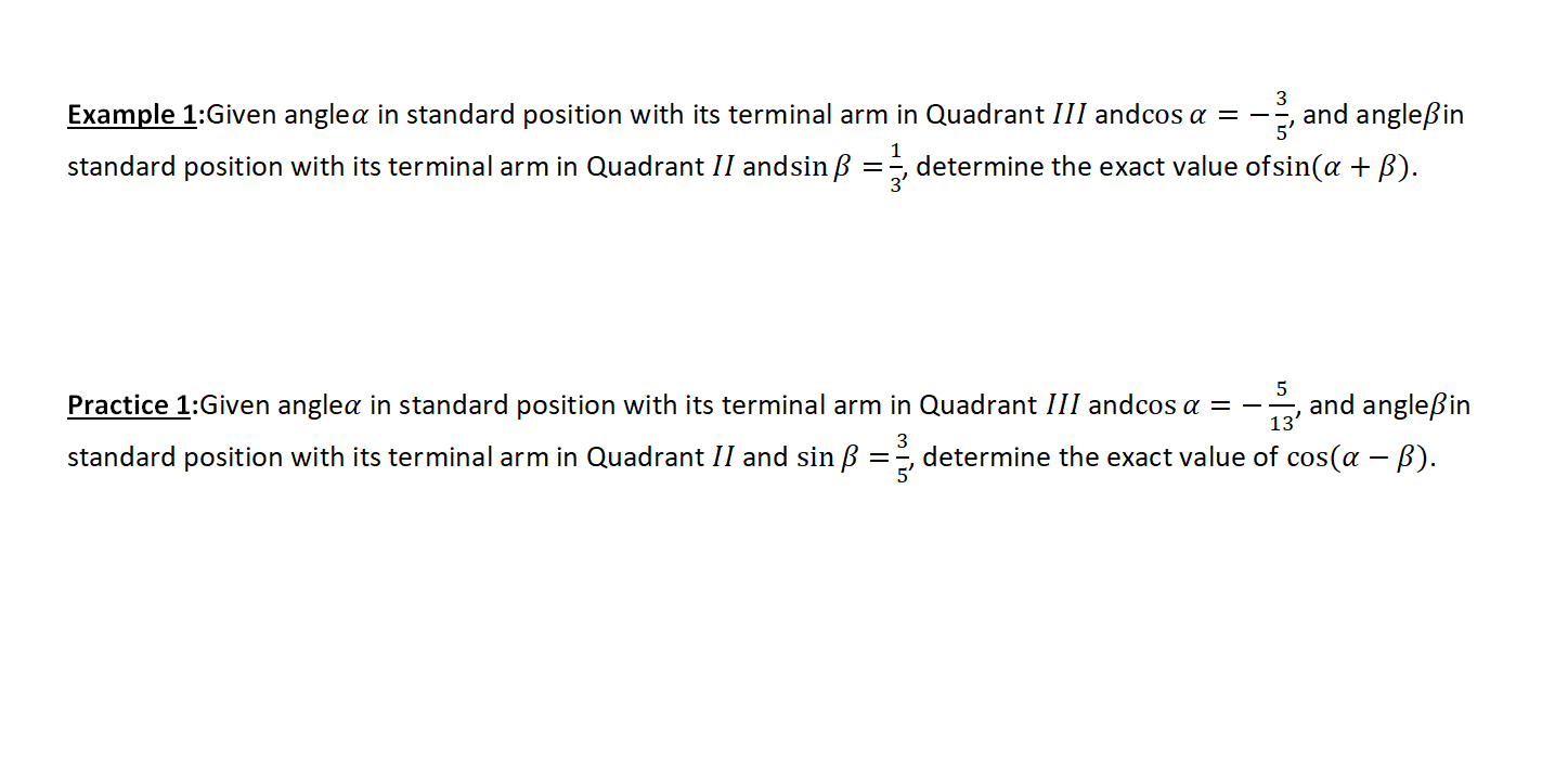 solved-example-1-given-anglea-in-standard-position-with-its-chegg