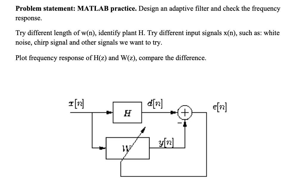 Matlab Practice Problem Loops Problem statement: MATLAB practice. Design an | Chegg.com