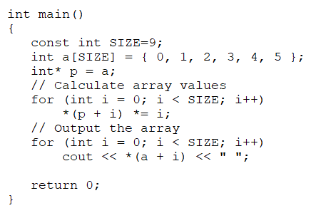 Solved 9. What is the result of the following code in C++ ? | Chegg.com