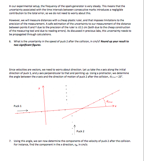 Solved In the lab, you will be analyzing the collisions of | Chegg.com