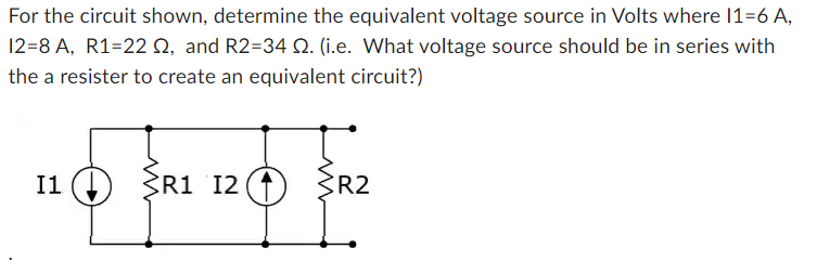 Solved For The Circuit Shown, Determine The Equivalent 