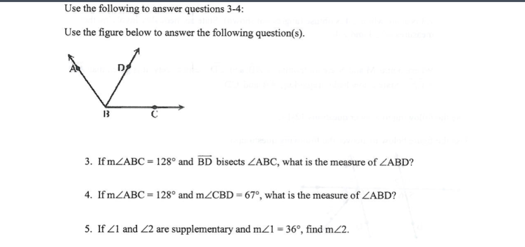 Solved Use the following to answer questions 3−4 : Use the | Chegg.com