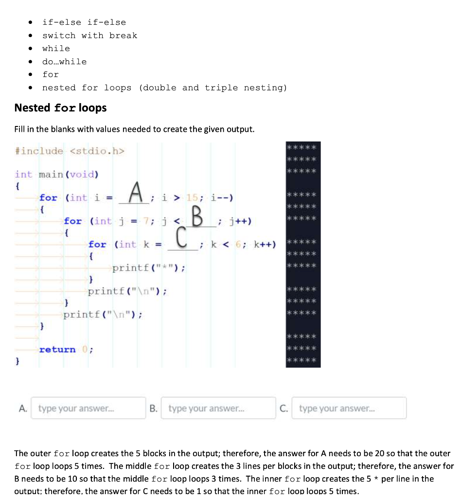 Solved Can someone explain how they got 20 for A, 10 For B, | Chegg.com image.