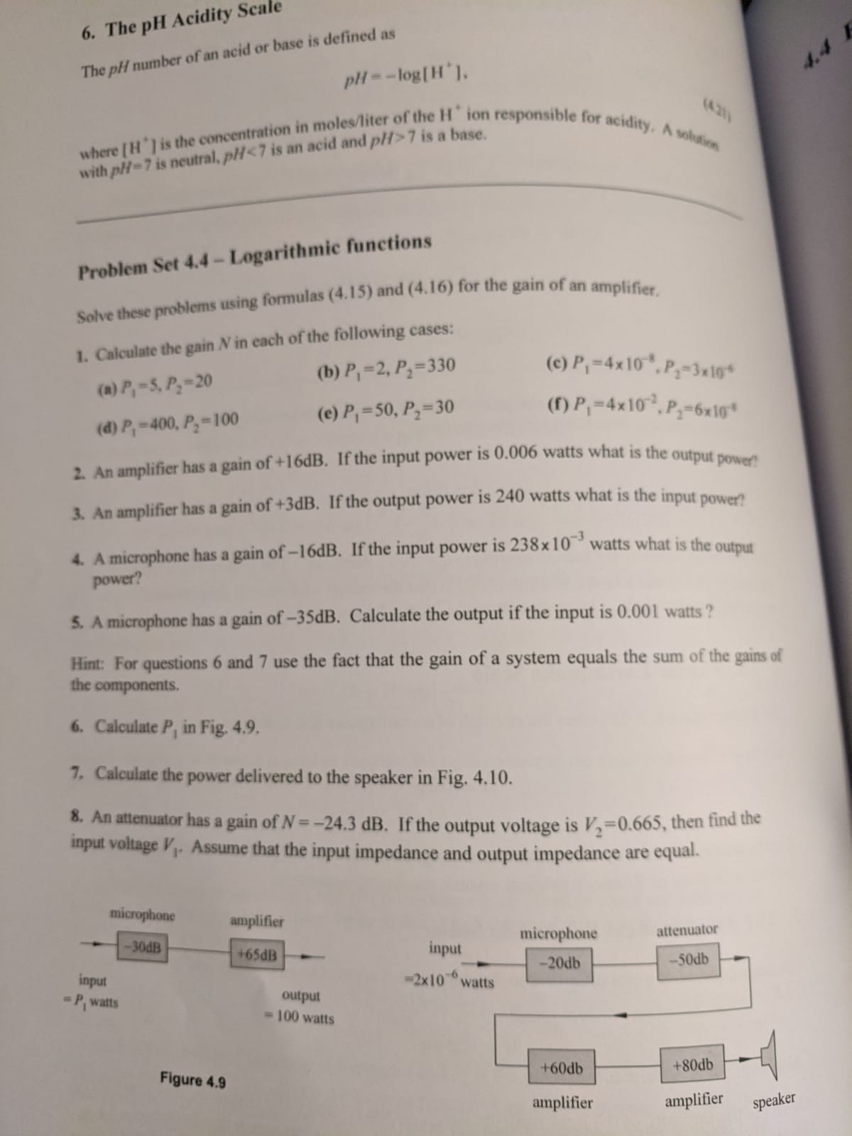 Solved 6. The pH Acidity Scale The pH number of an acid or | Chegg.com