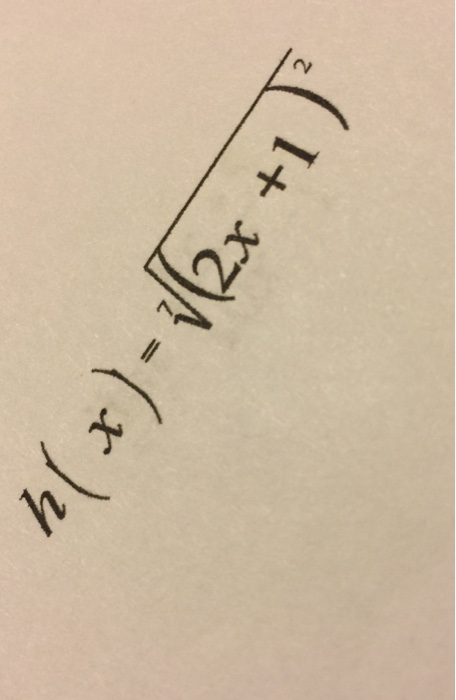 find the first derivative of the following functions