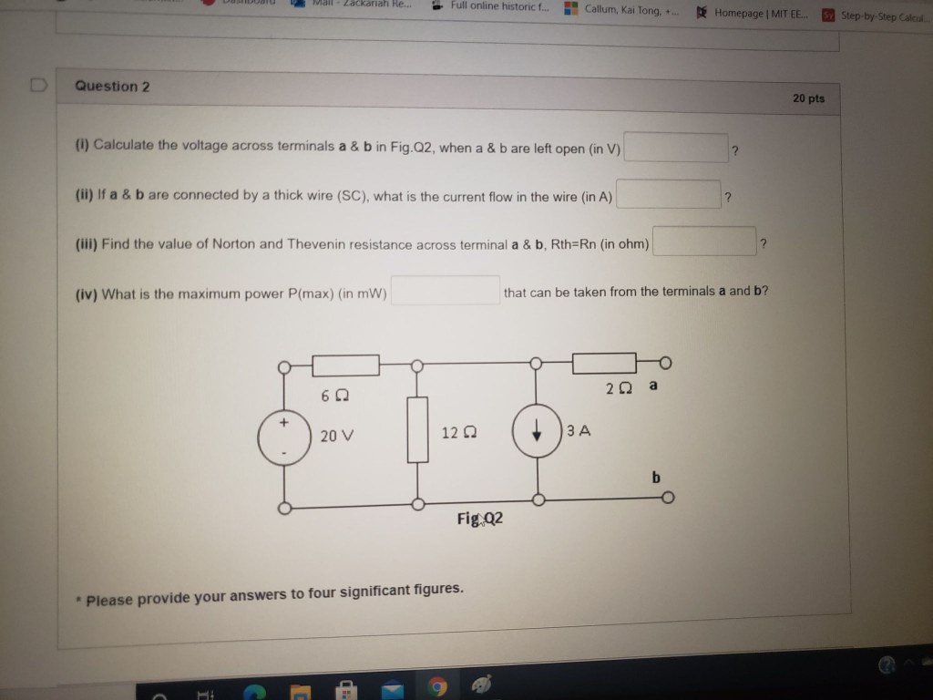 calcul online