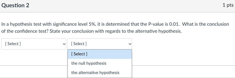 Solved In a hypothesis test with significance level 5%, it | Chegg.com