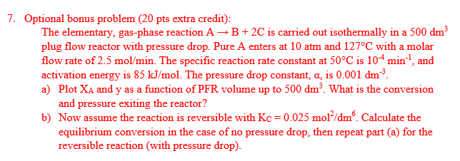 Solved 7. Optional bonus problem (20 pts extra credit): The | Chegg.com
