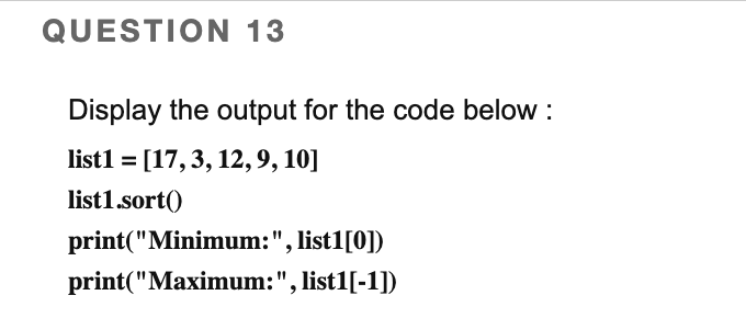 Solved If you input 3.2 What would be the output for the | Chegg.com
