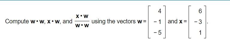 Solved -2 LO you Compute u.u, vou, and using the vectors u = | Chegg.com