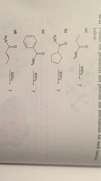 Solved Predict The Products And Provide The Mechanism For | Chegg.com