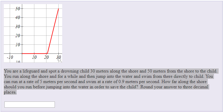 Solved 10 20 30 You are a lifeguard and spot a drowning | Chegg.com