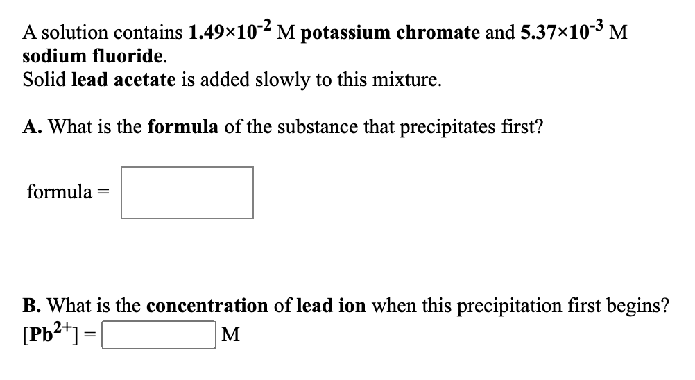 Solved Calculations at initial for fractional