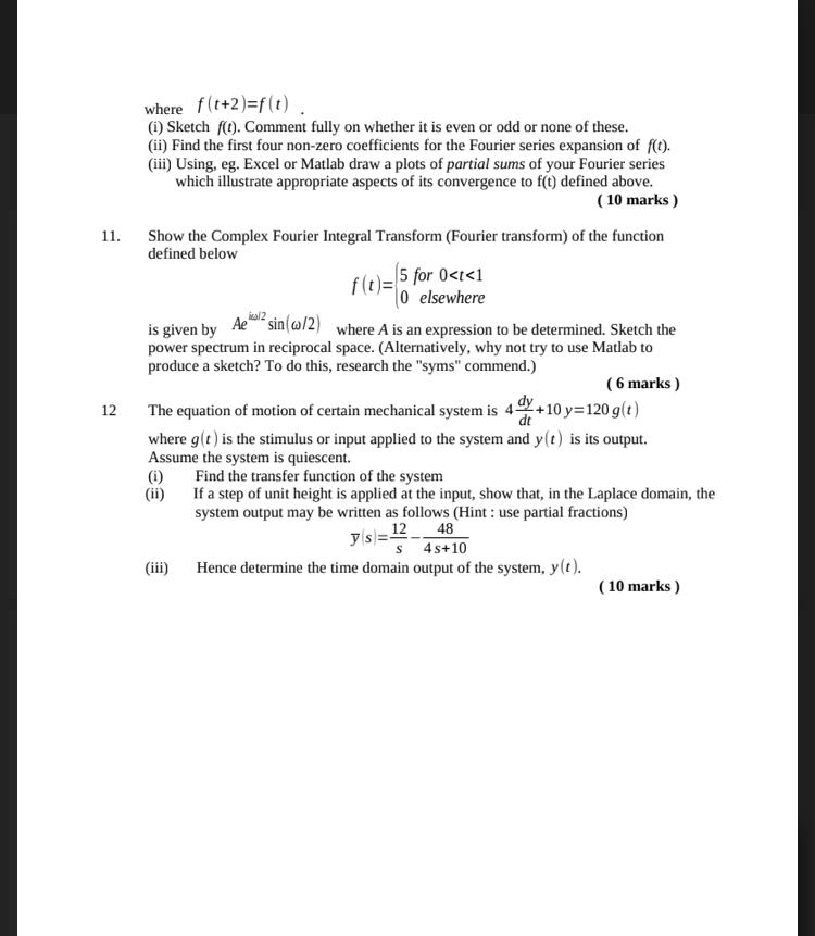Solved Attempt all questions. 20 further marks in additional | Chegg.com