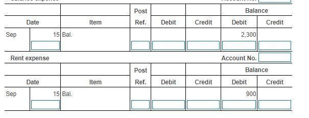 Solved Data tableSep 16 Collected $2,000 cash from a client | Chegg.com