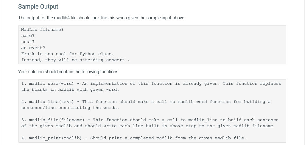 Solved I am real lost on my python program and I do not not | Chegg.com