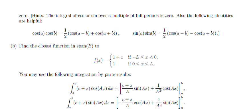 Solved 3 Let L 0 Consider V C L L R With Inne Chegg Com