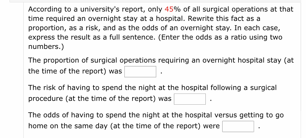 Solved According To A University S Report Only 45 Of All Chegg Com