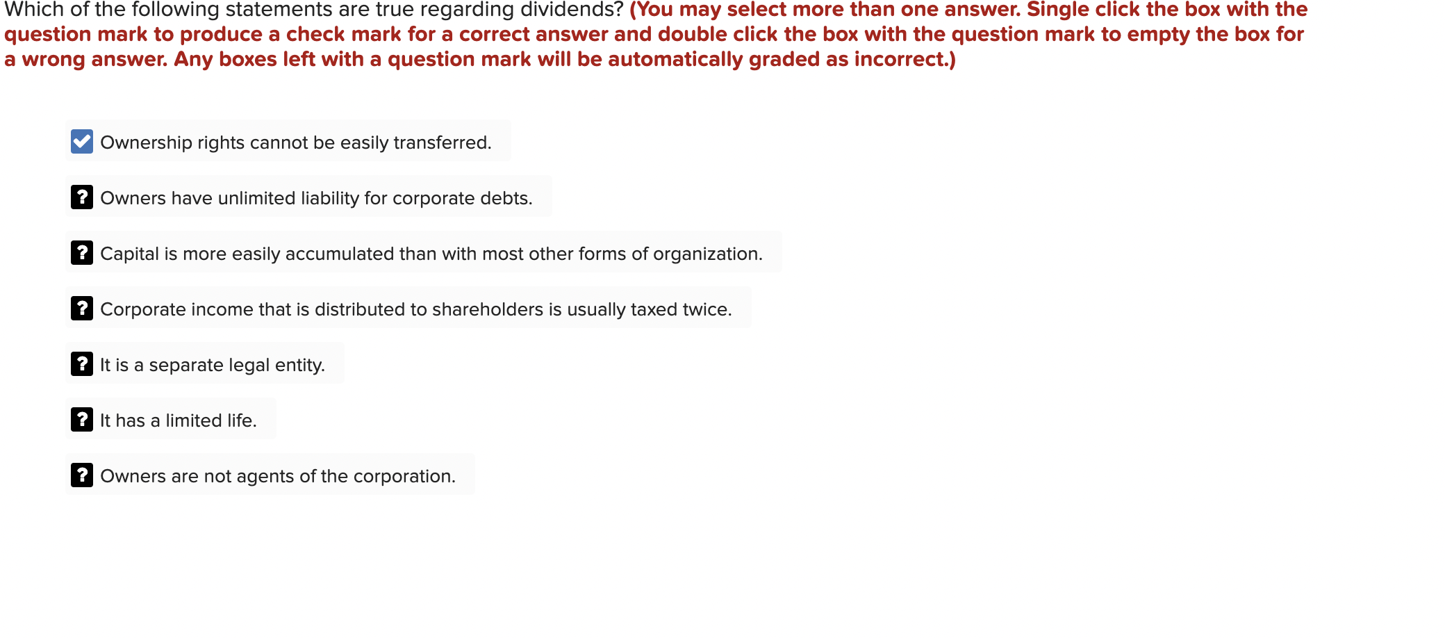 Solved Which of the following statements are true regarding | Chegg.com