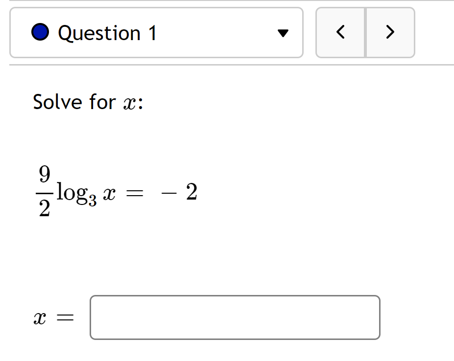 solved-question-1-solve-for-x-9-log3-x-x-2-chegg