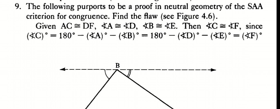 Solved 9. The following purports to be a proof in neutral | Chegg.com